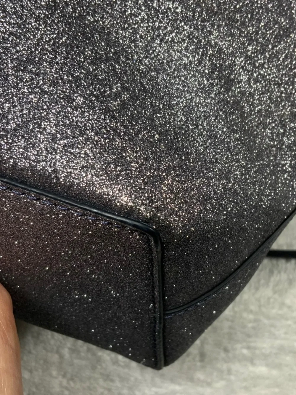 ♠️ Kate Spade Blue Glitter Small Satchel Crossbody